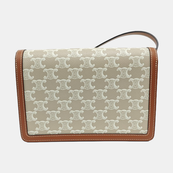 MAILLON TRIOMPHE Small Coated Canvas Beige