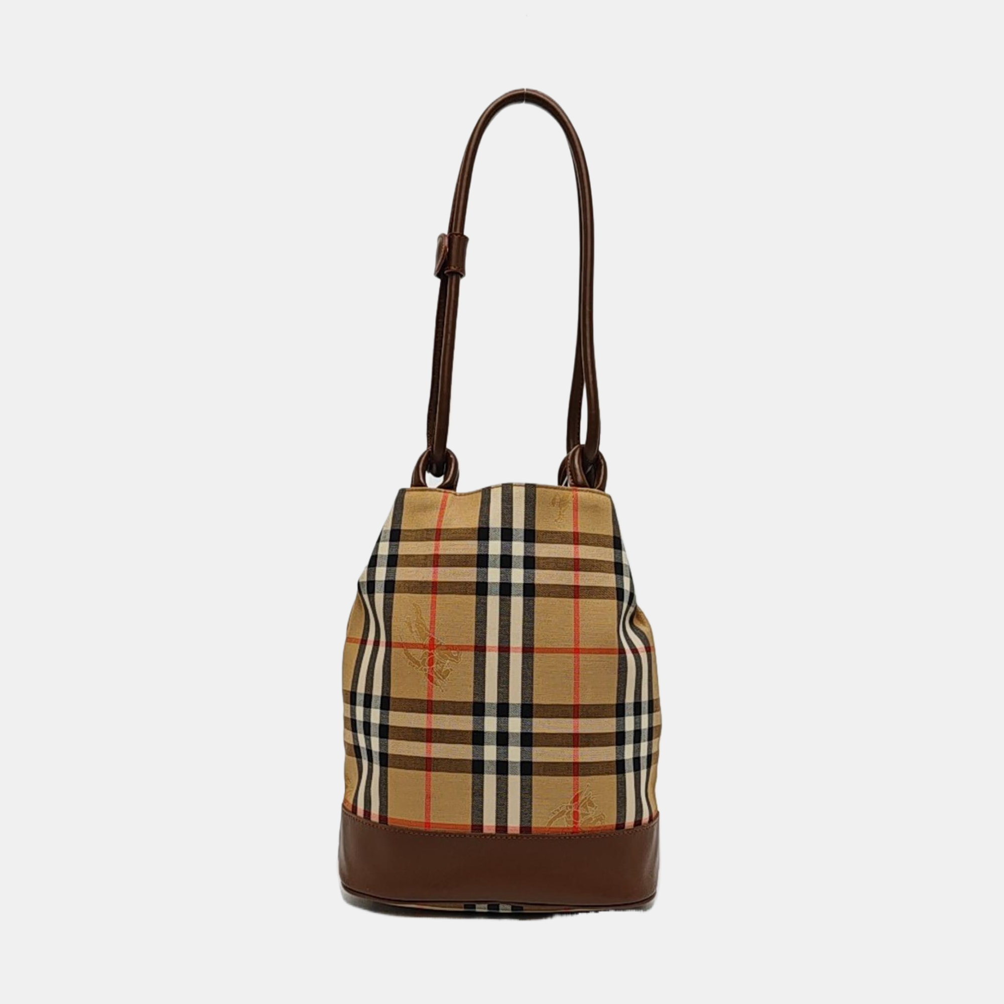 Canvas Bucket Bag Beige