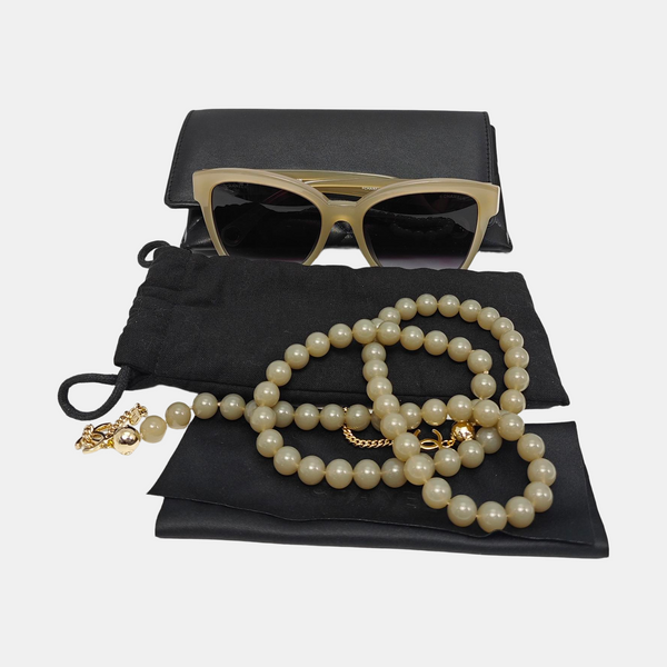 Synthetic Sunglasses Black
