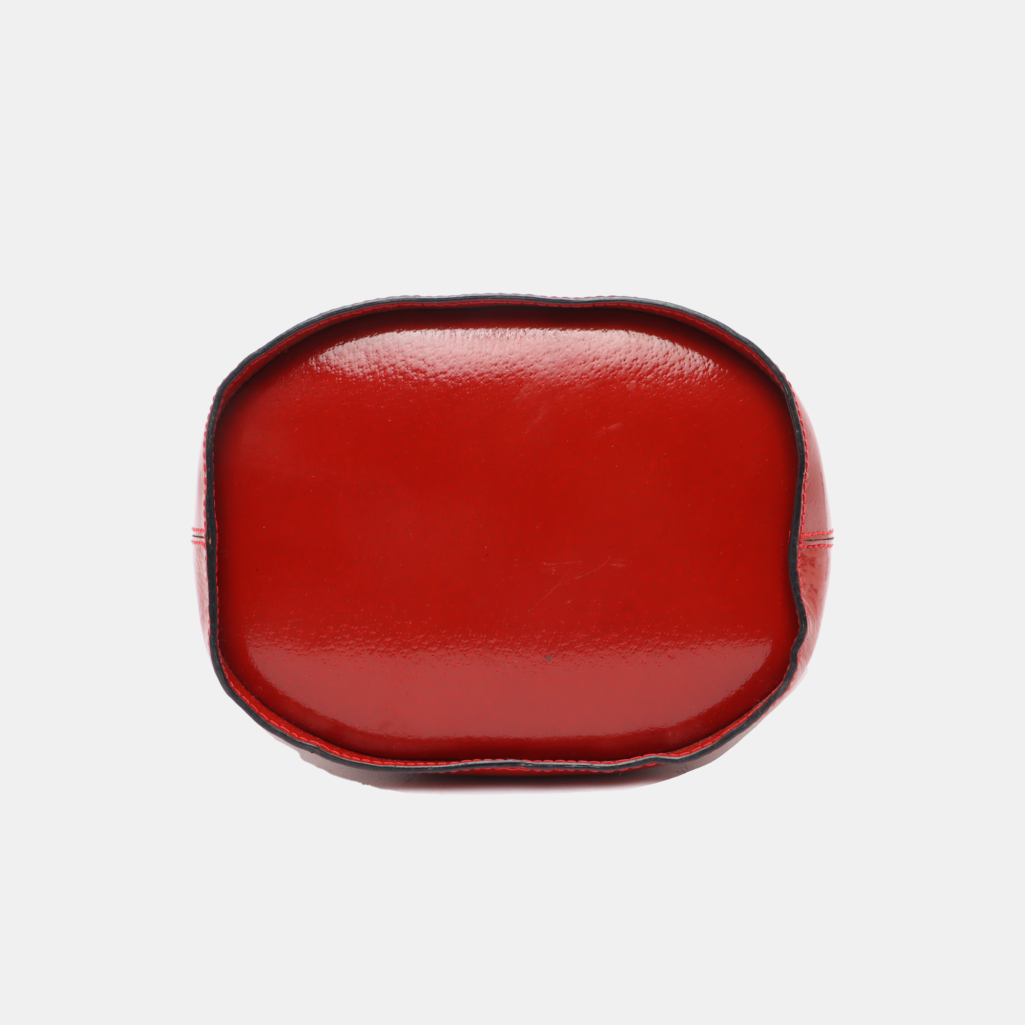 Calfskin Bucket Bag Red