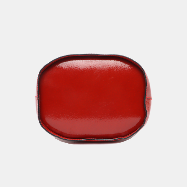 Calfskin Bucket Bag Red