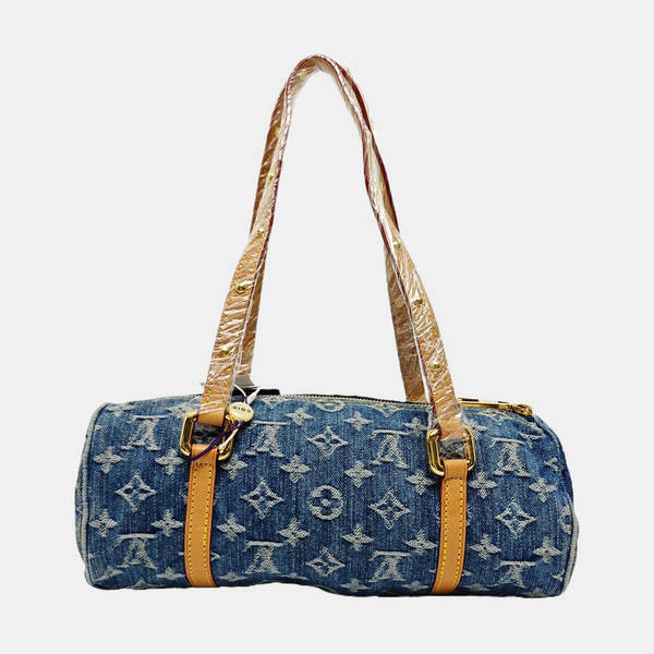 PAPILLON 26 Monogram Denim Blue