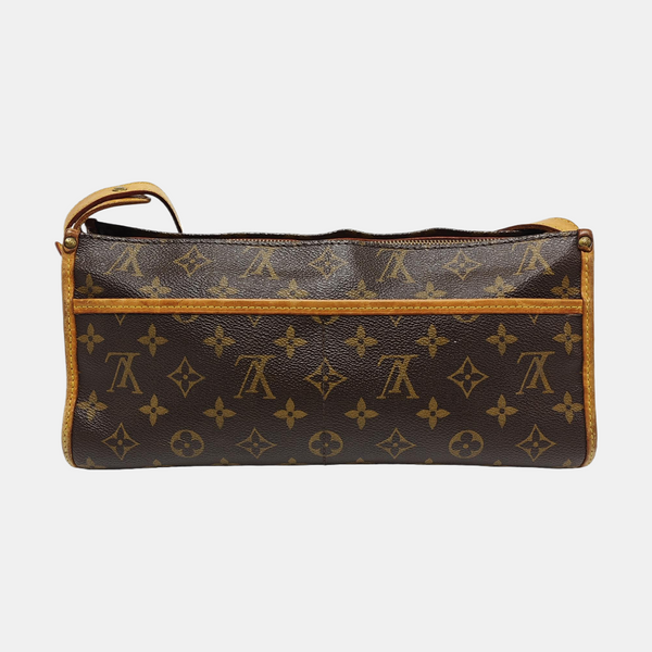 POPINCOURT Monogram Coated Canvas Brown
