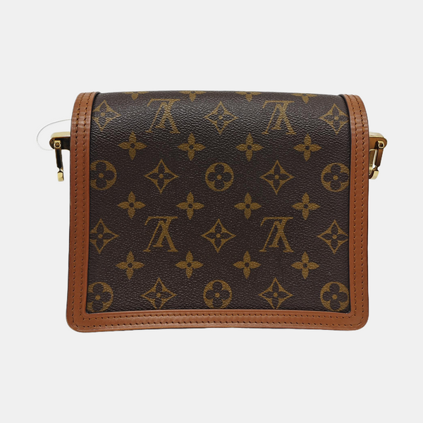DAUPHINE Mini Coated Canvas Brown
