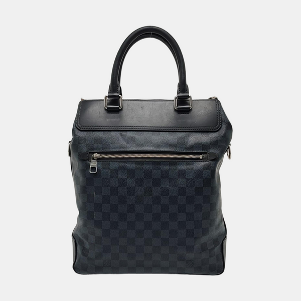 GREENWICH Damier Coated Canvas Blue