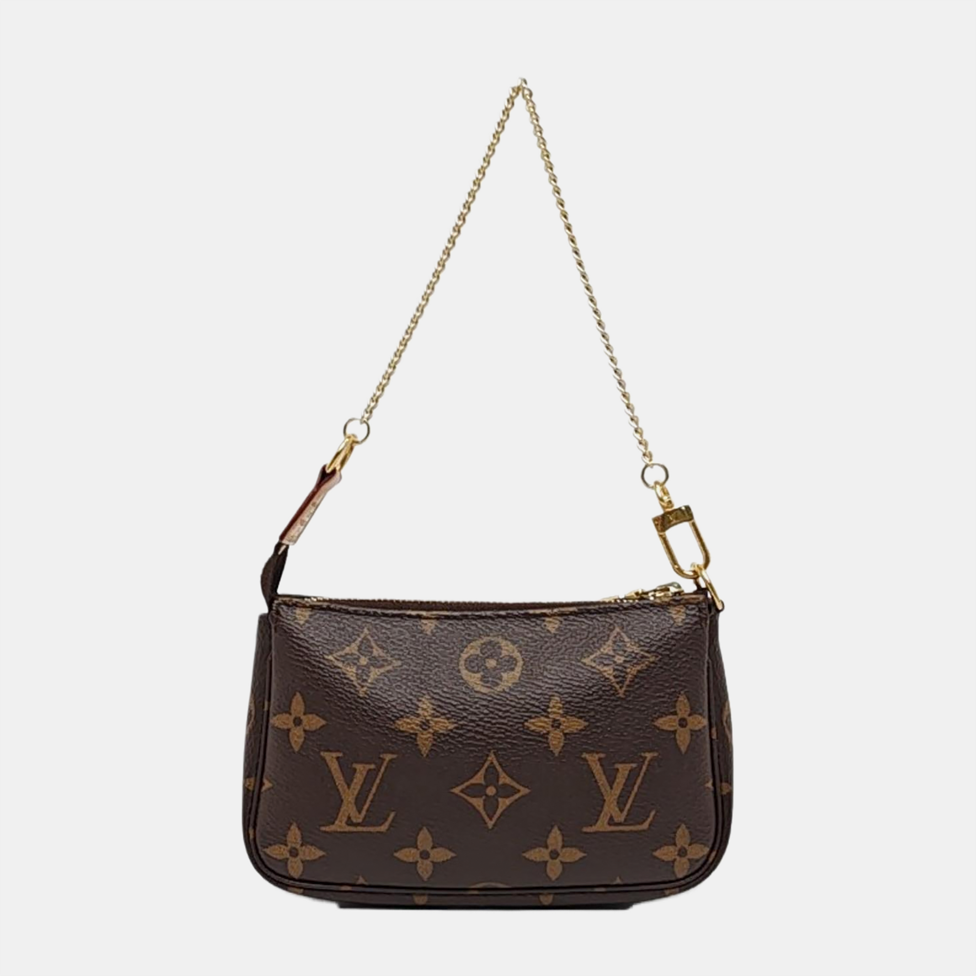 ACCESSOIRES Mini Monogram Coated Canvas Brown