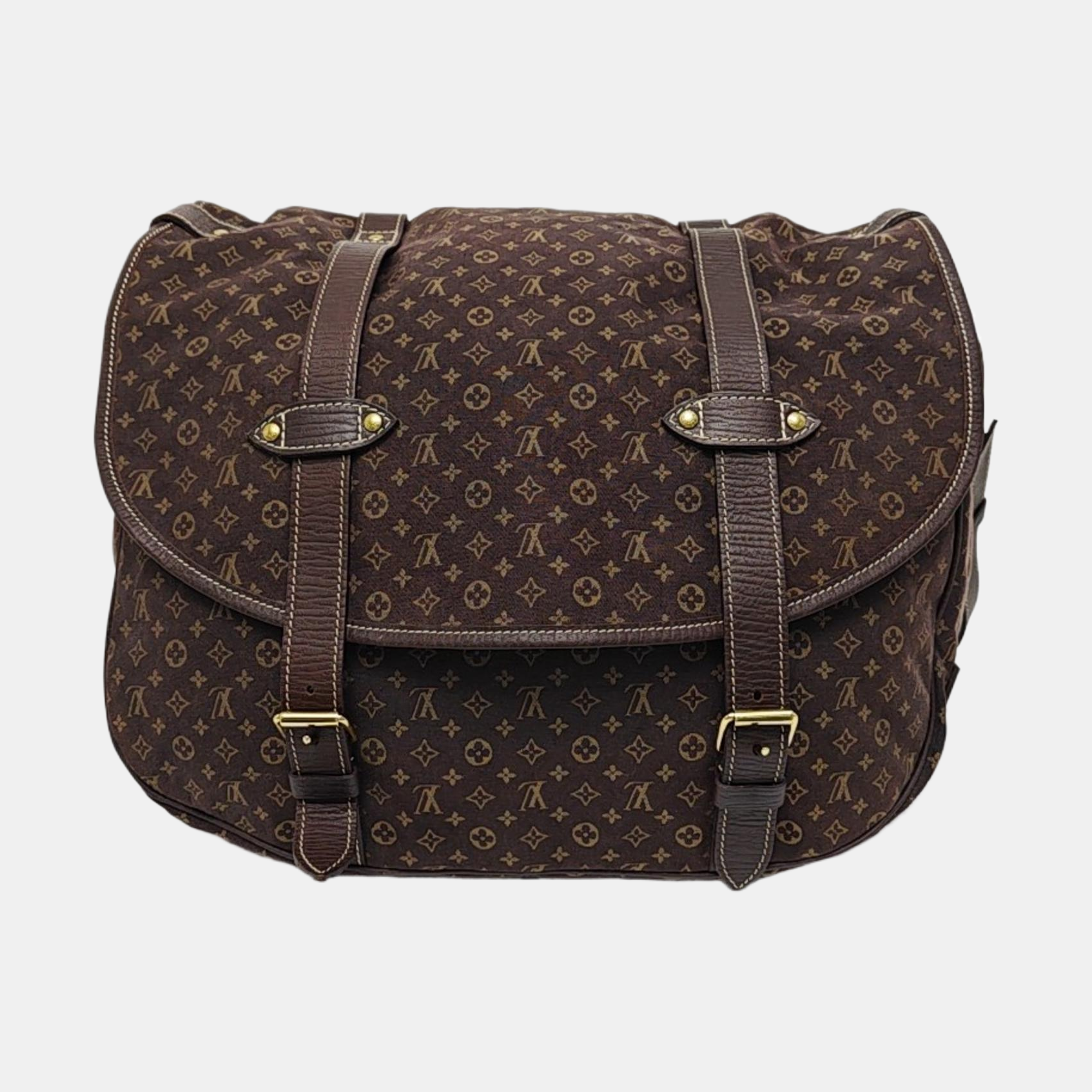 SAUMUR Extra Large Monogram Canvas Brown