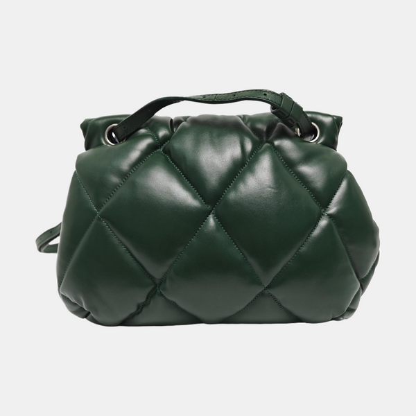 B. Quilted Calfskin Green