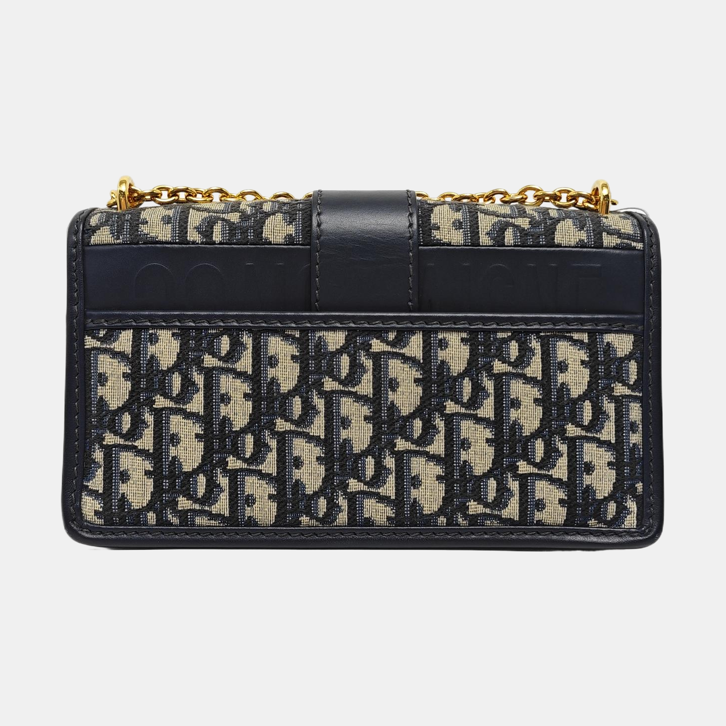 30 Montaigne East-West Oblique Canvas Blue