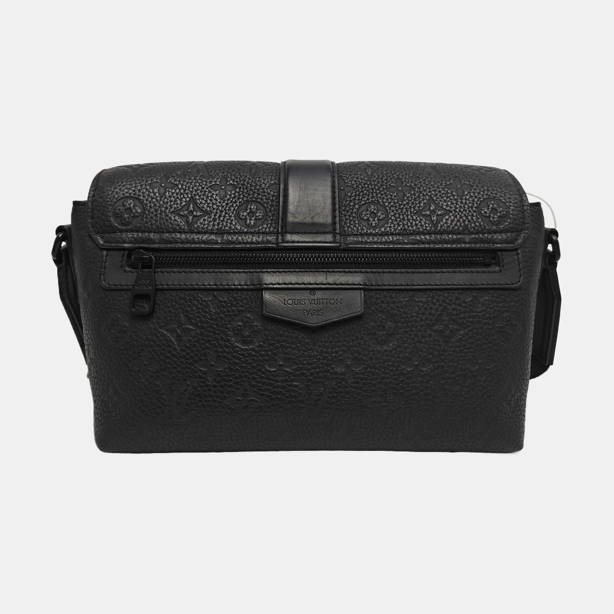 S-CAPE Monogram Calfskin Black