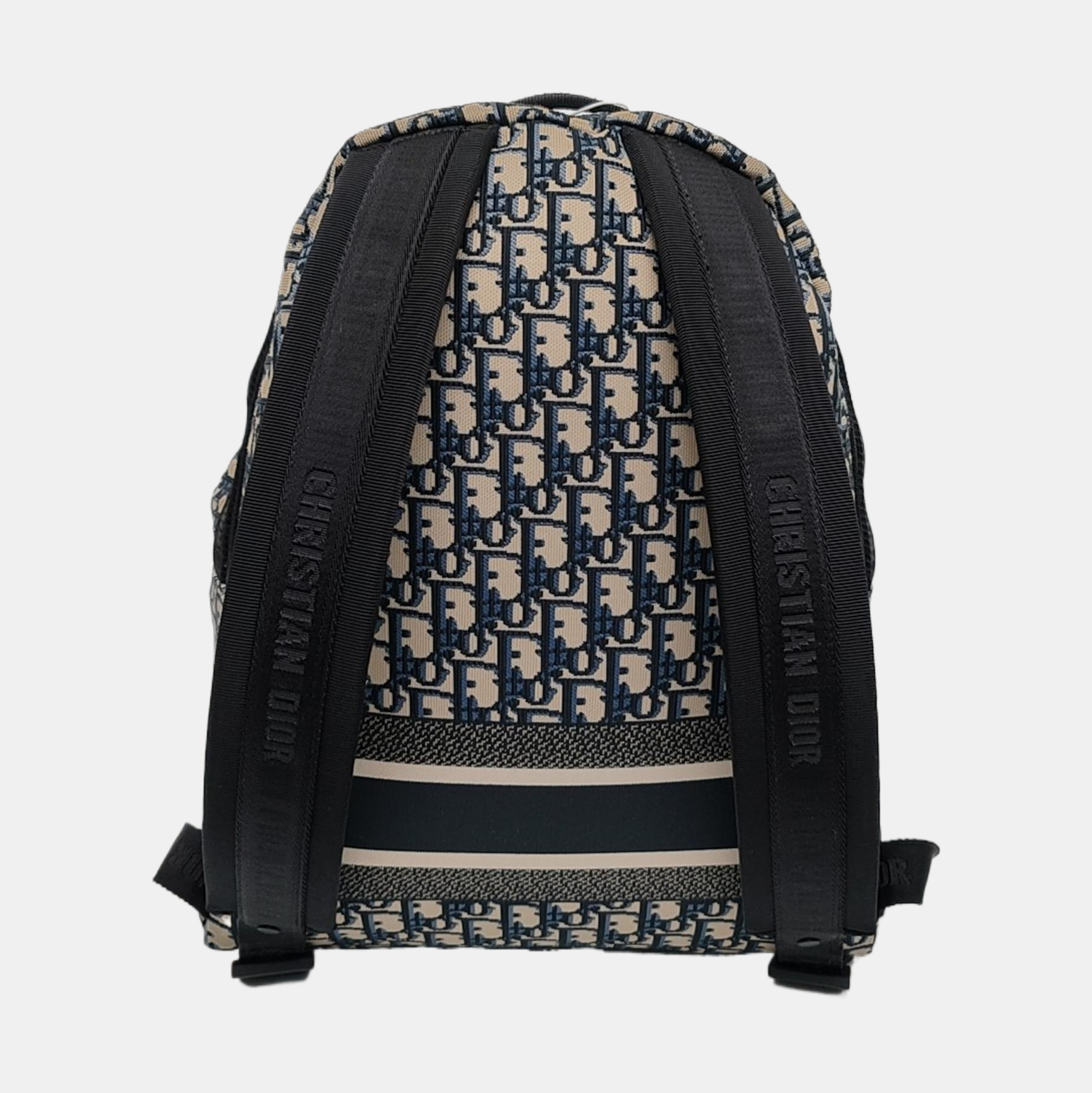 Diortravel Oblique Canvas Blue