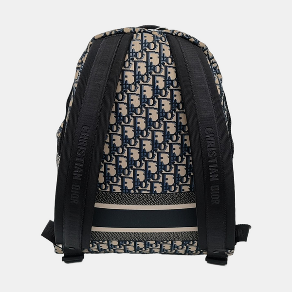 Diortravel Oblique Canvas Blue