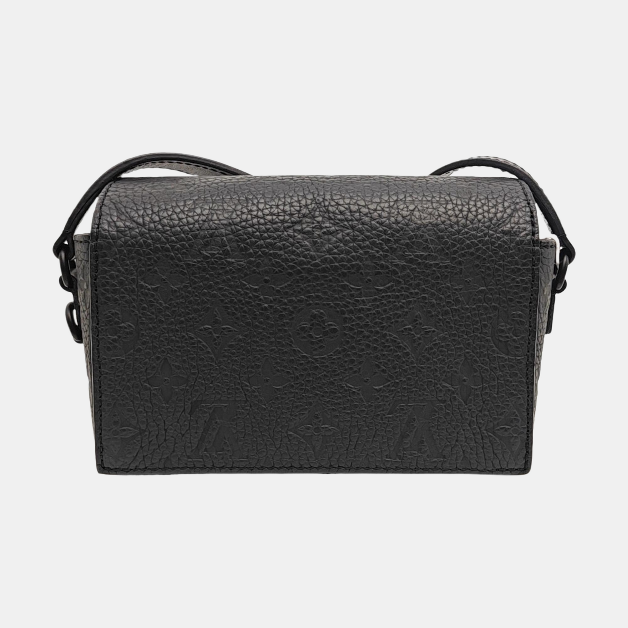 SOFT TRUNK Mini Monogram Calfskin Black