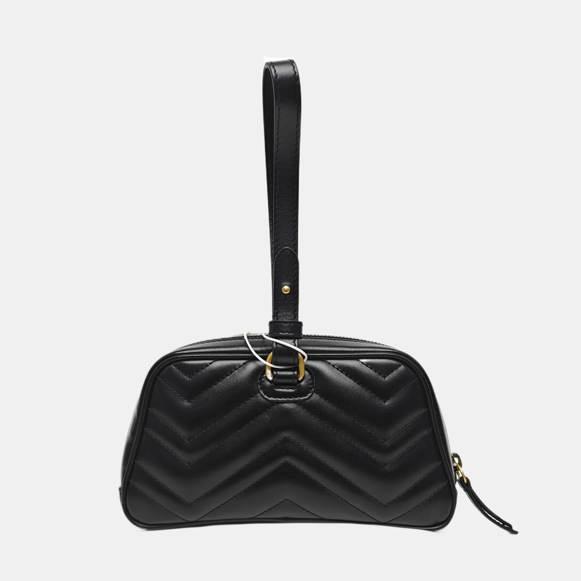 GG Marmont Small Quilted Calfskin Black