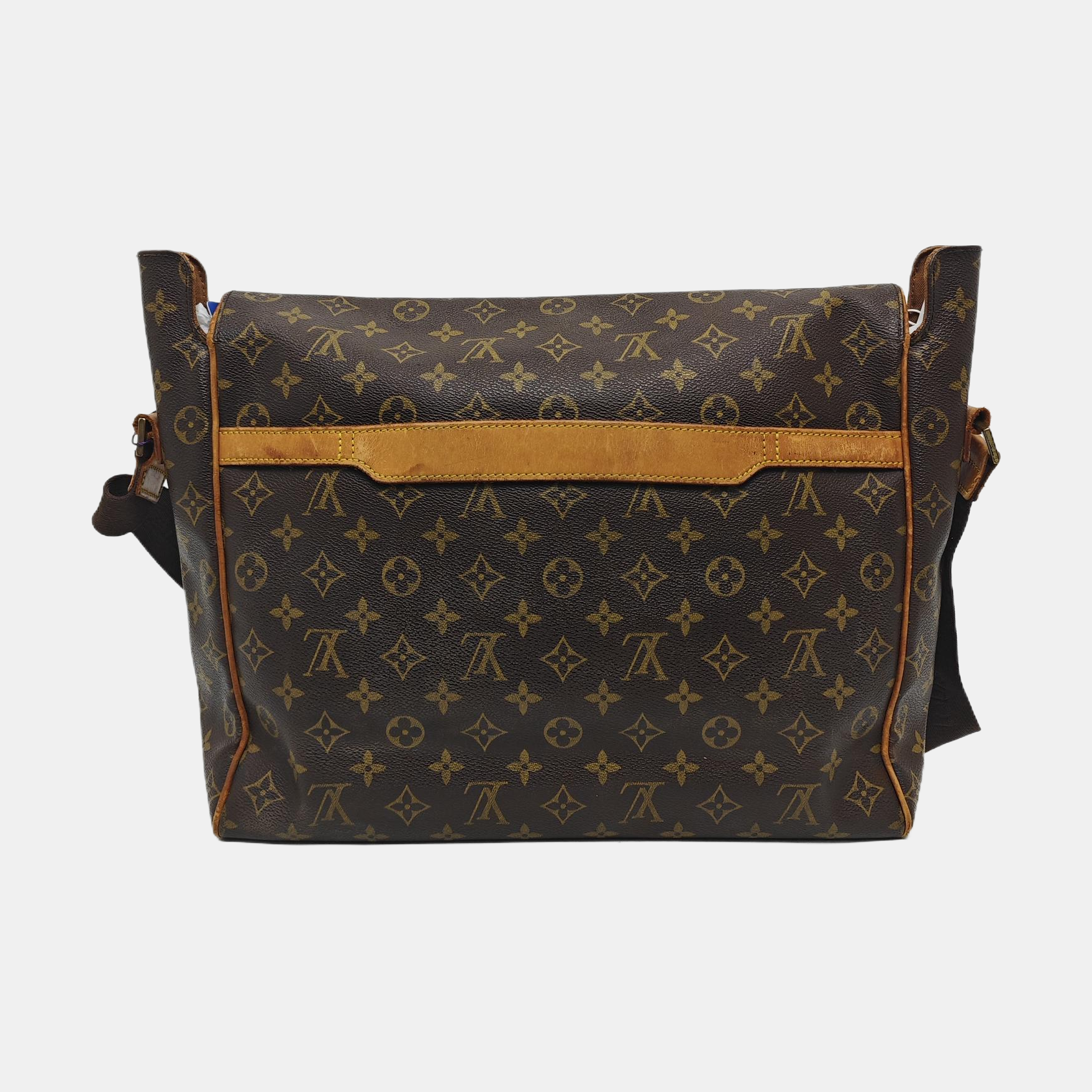 VALMY Monogram Coated Canvas Brown