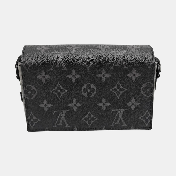 STEAMER Mini Monogram Coated Canvas Black