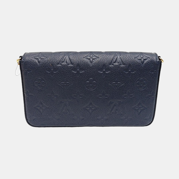 FÉLICIE Monogram Calfskin Blue