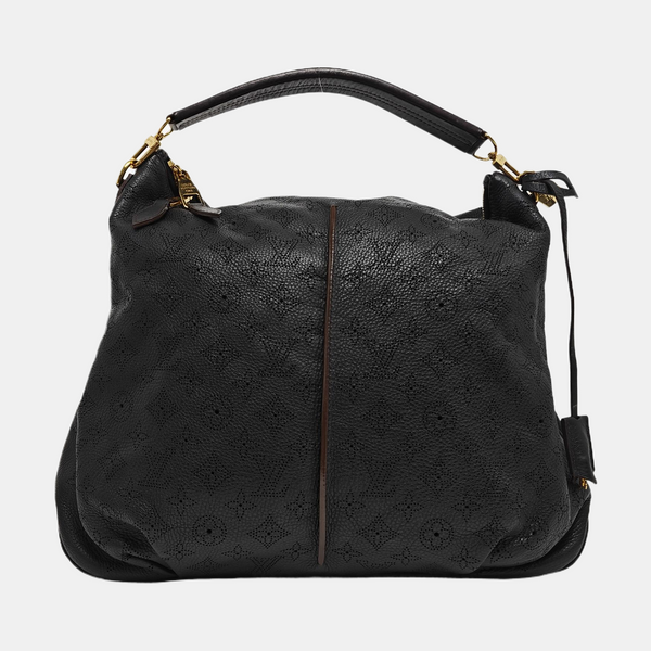 SELENE Monogram Calfskin Black