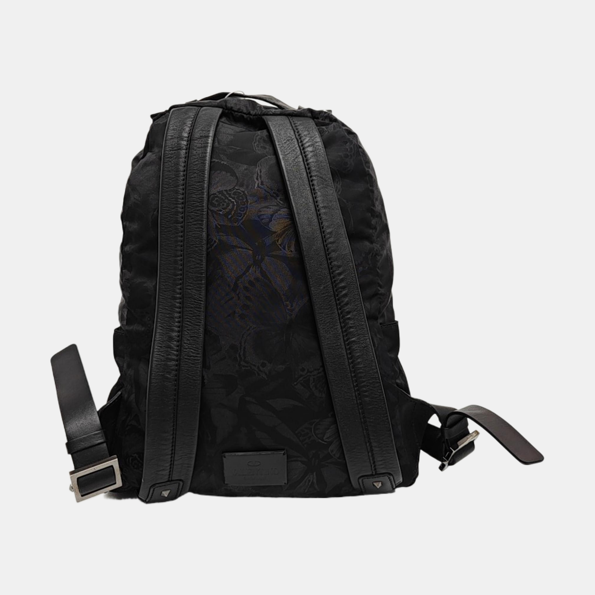 Nylon Backpack Black