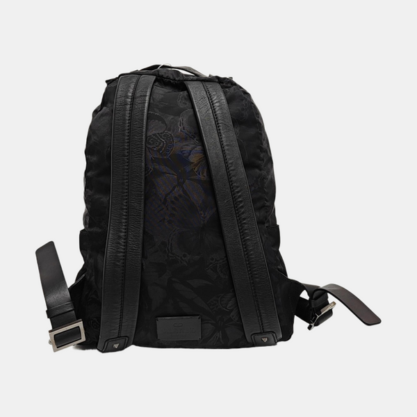 Nylon Backpack Black