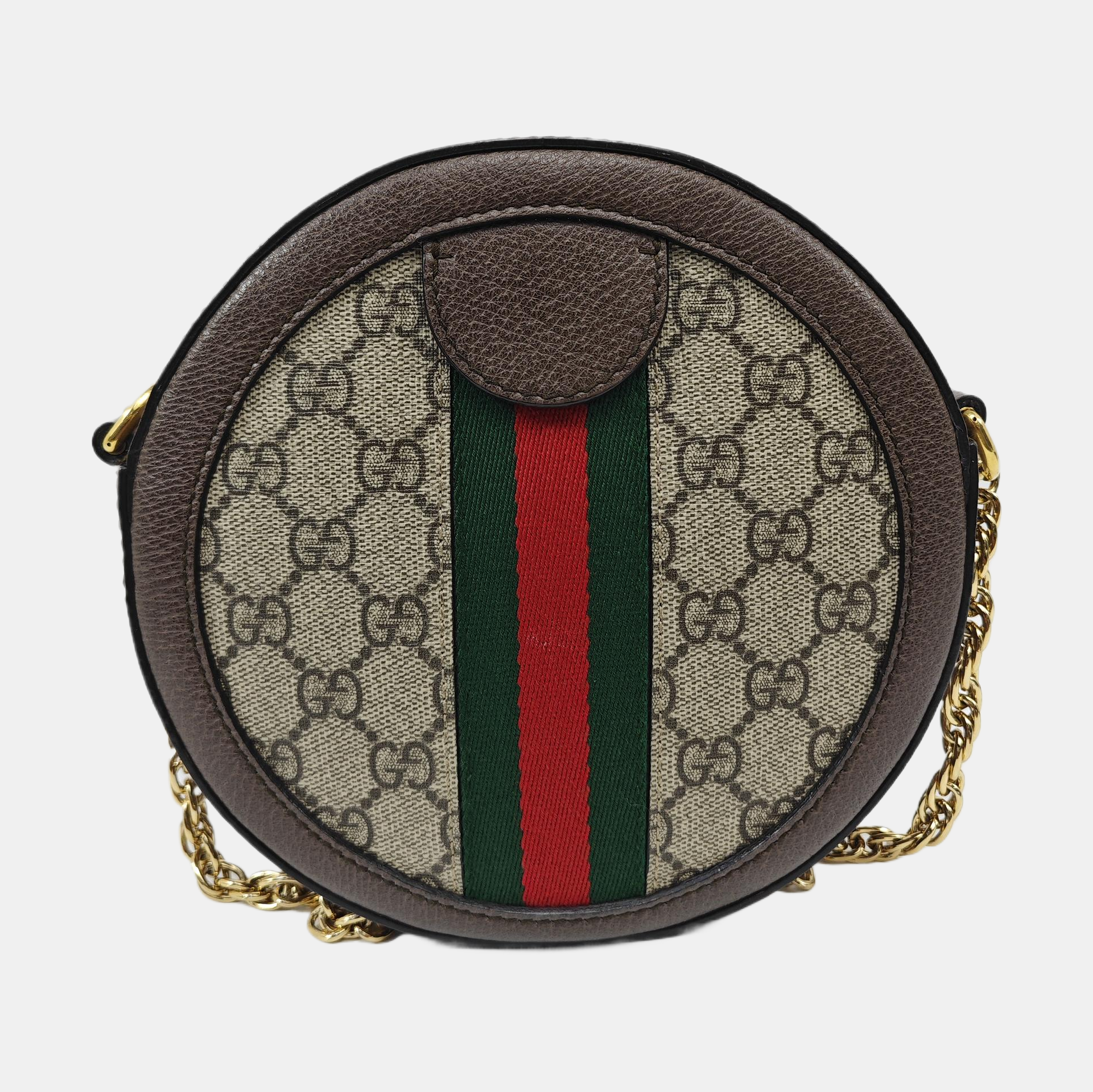 Ophidia Mini Monogram Coated Canvas Beige