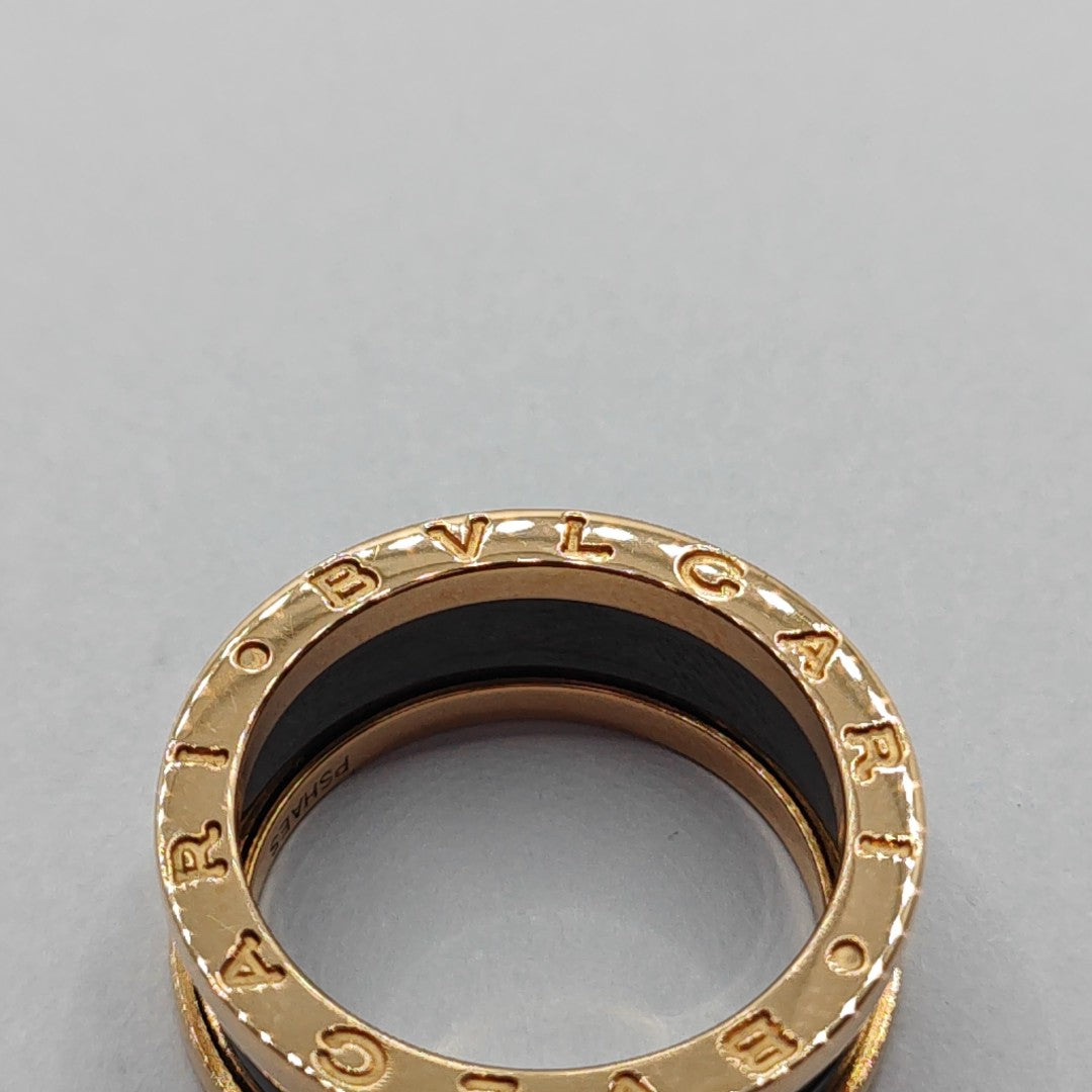B.ZERO1 Anillo de oro rosa de 18k UE 56