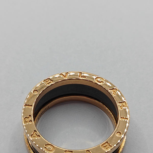 B.ZERO1 Anillo de oro rosa de 18k UE 56