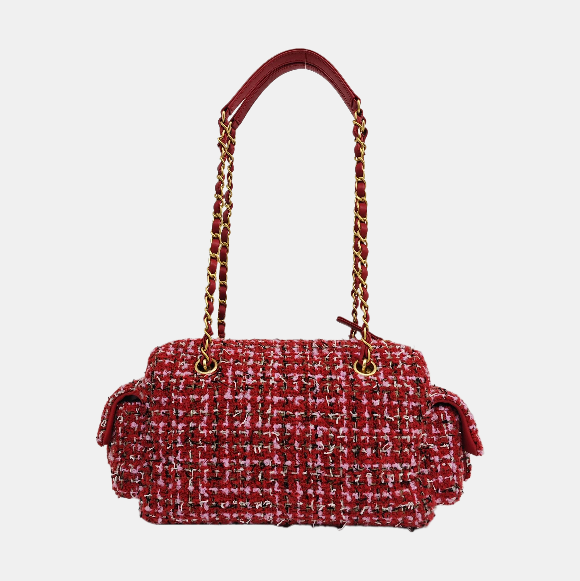 Quilted Wool Small Red