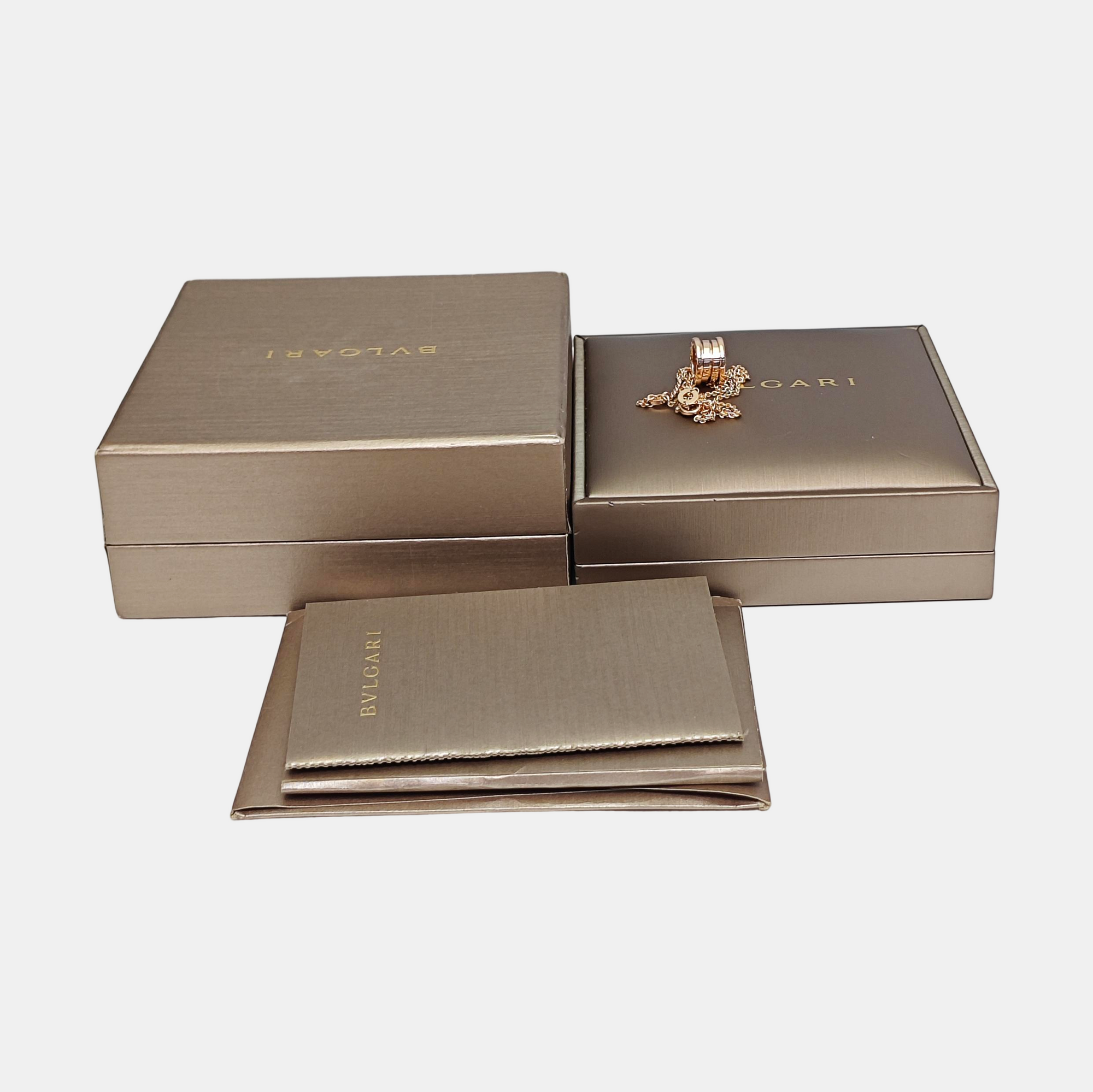 B.ZERO1 18k Rose Gold Necklace