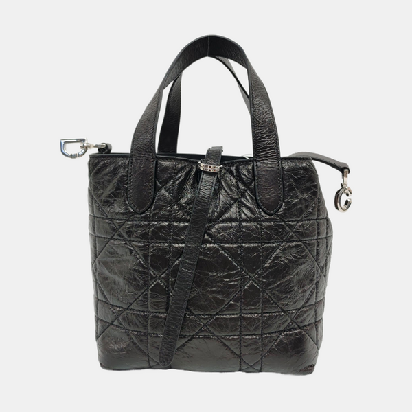 Toujours Small Cannage Calfskin Black
