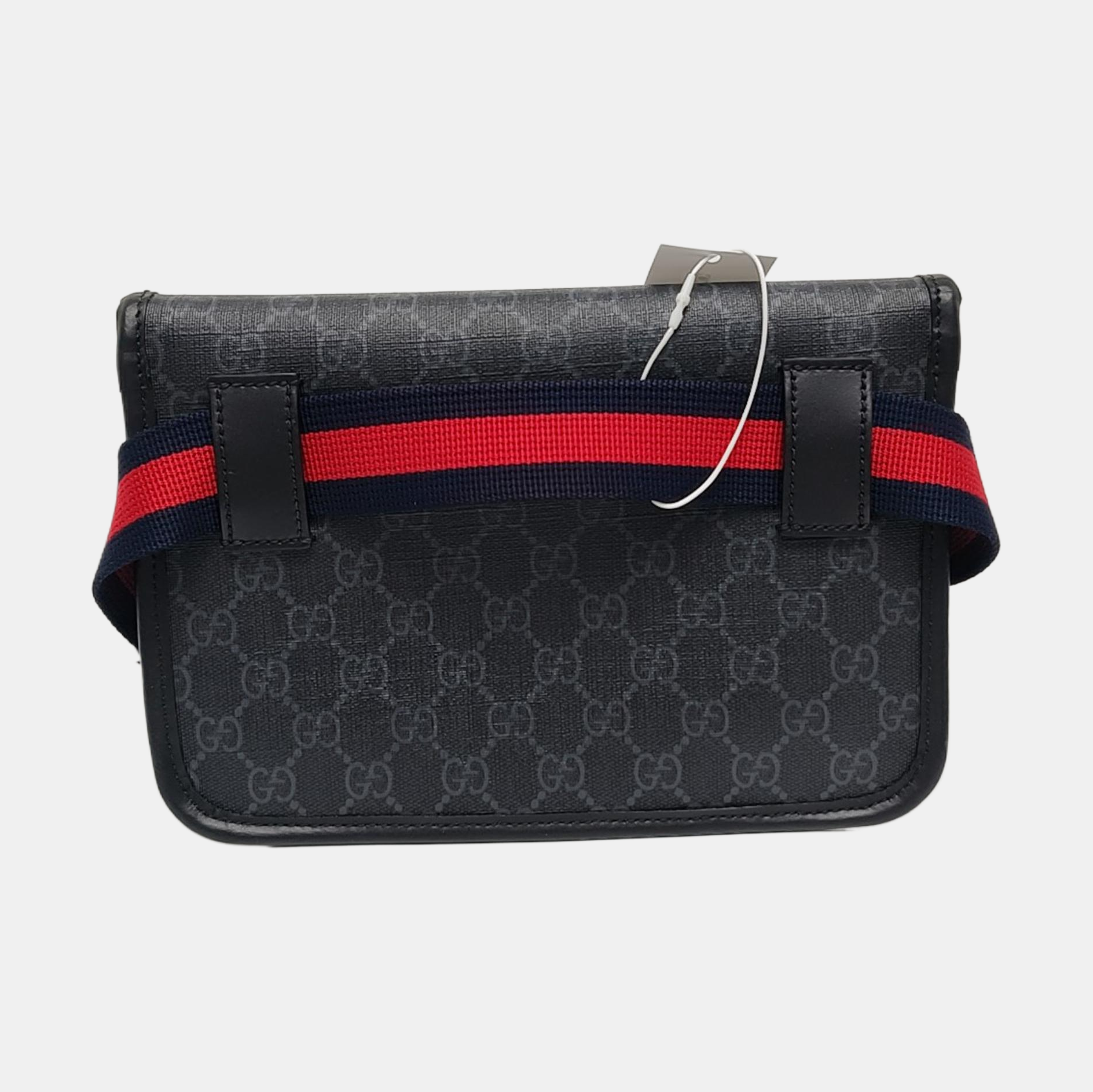 Neo Vintage Monogram Coated Canvas Black