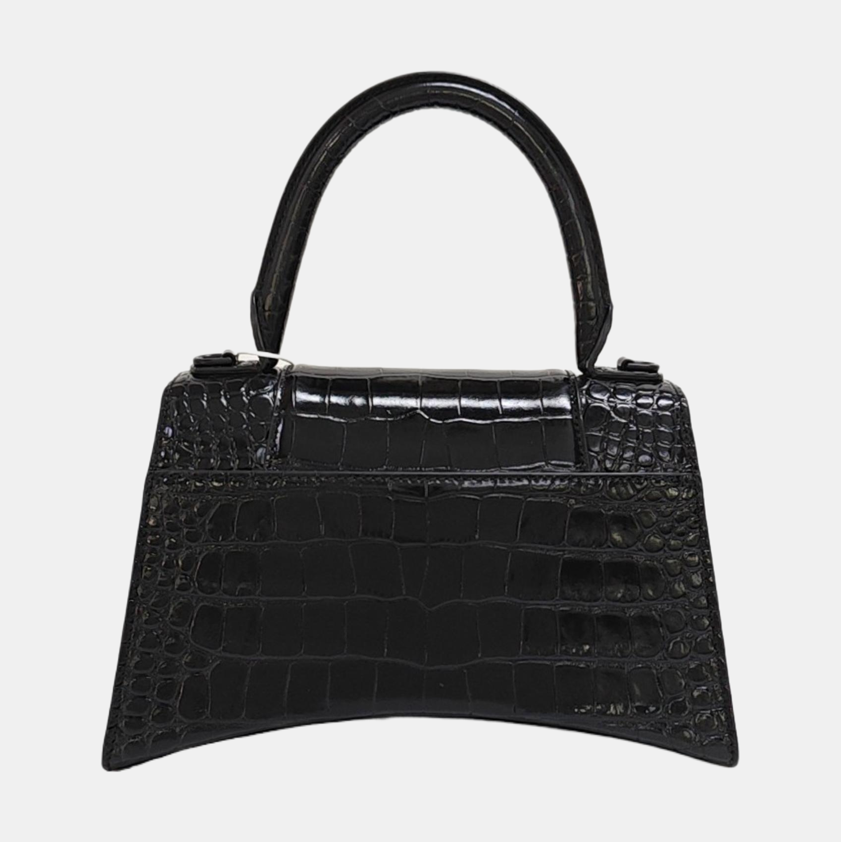 Hourglass S Calfskin Black