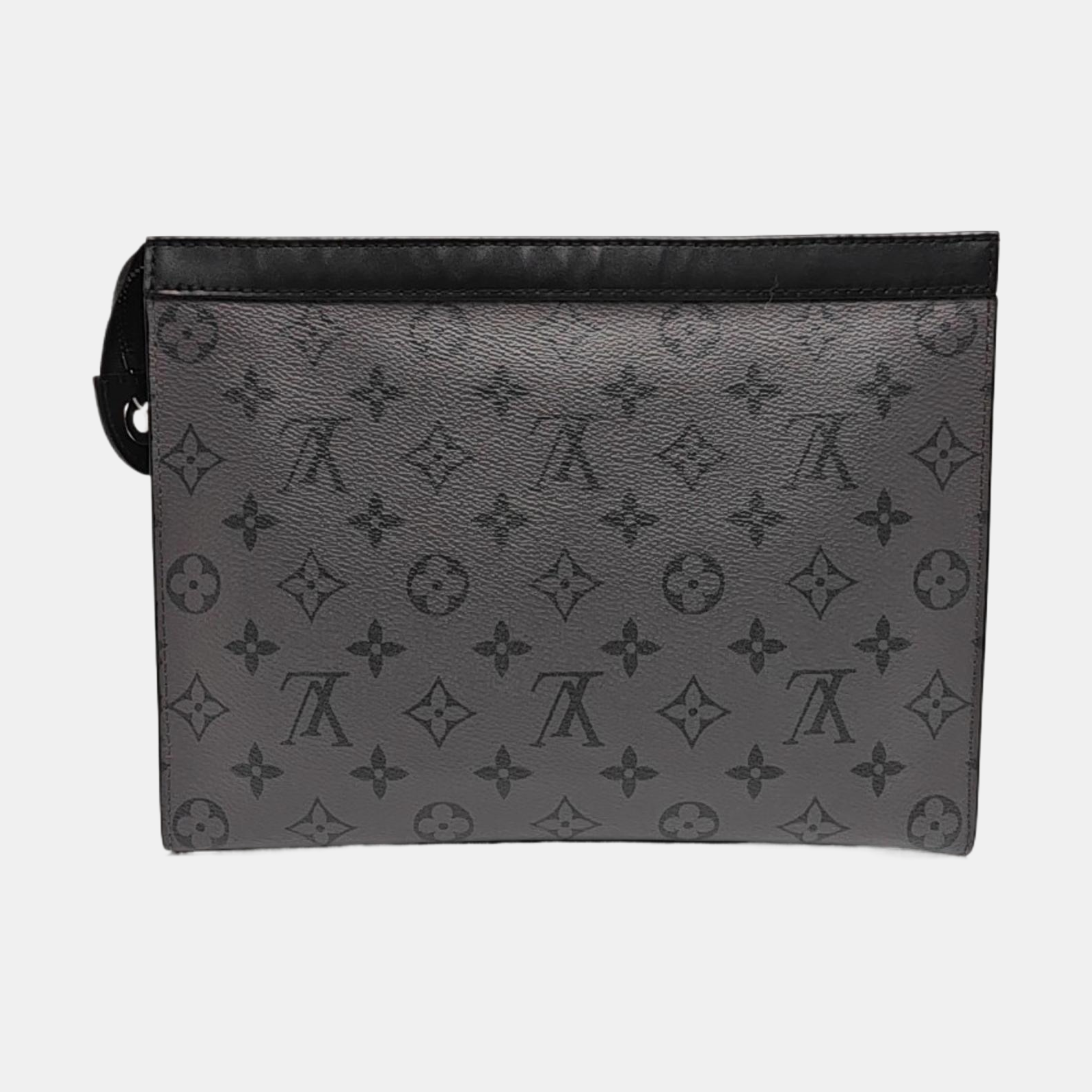 Pochette Voyag MM Monogram Coated Canvas Gray