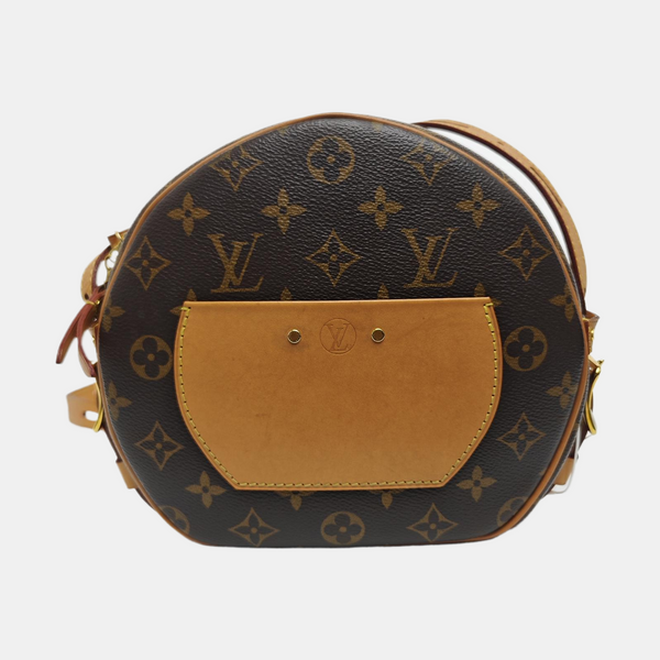 BOITE CHAPEAU MM Monogram Coated Canvas Brown