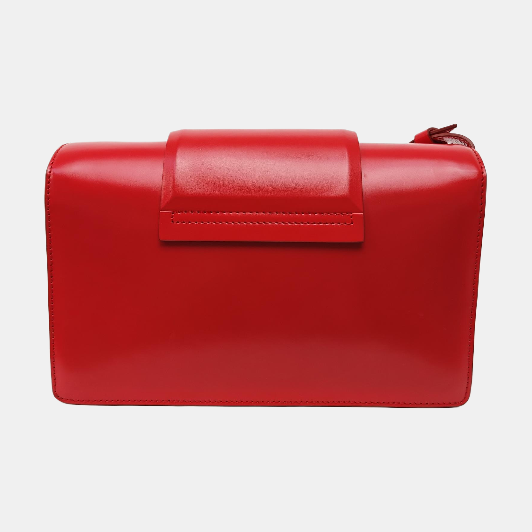 Calfskin Crossbody Bag Red