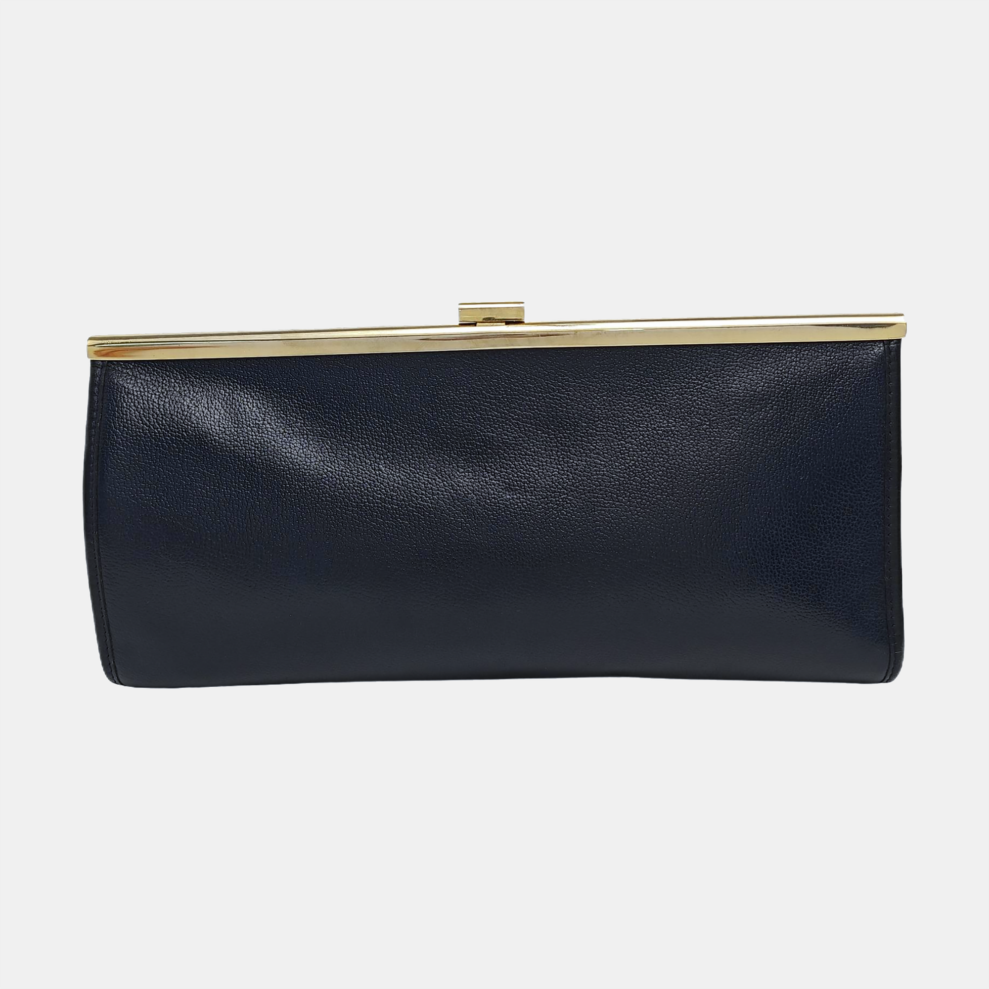 Calfskin Clutch Blue