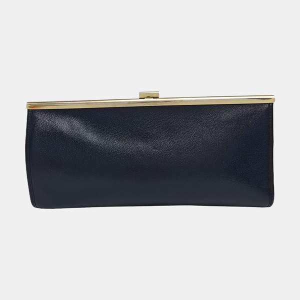 Calfskin Clutch Blue