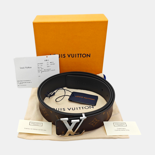 Coated Canvas Belt Brown