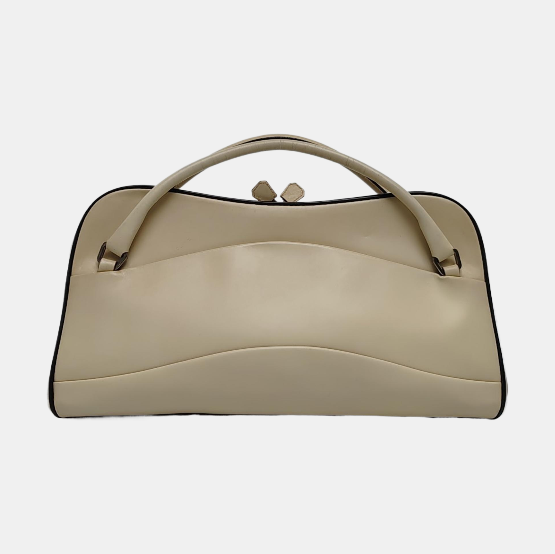 Quilted Calfskin Beige