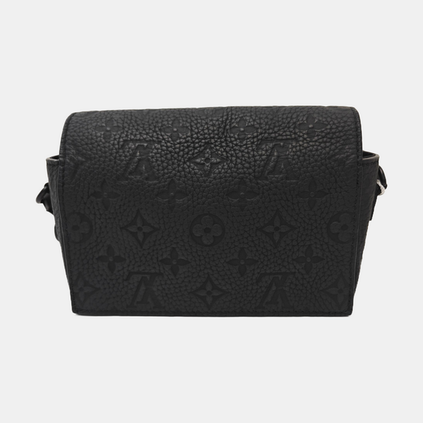 STEAMER Mini Monogram Calfskin Black