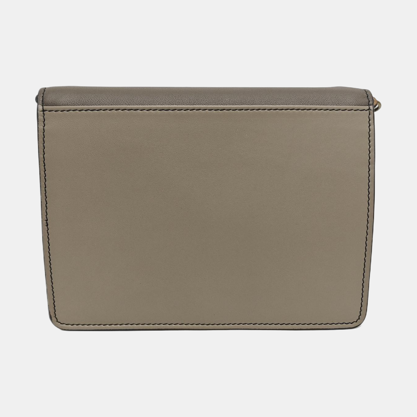 Chain Wallet Lambskin Gray