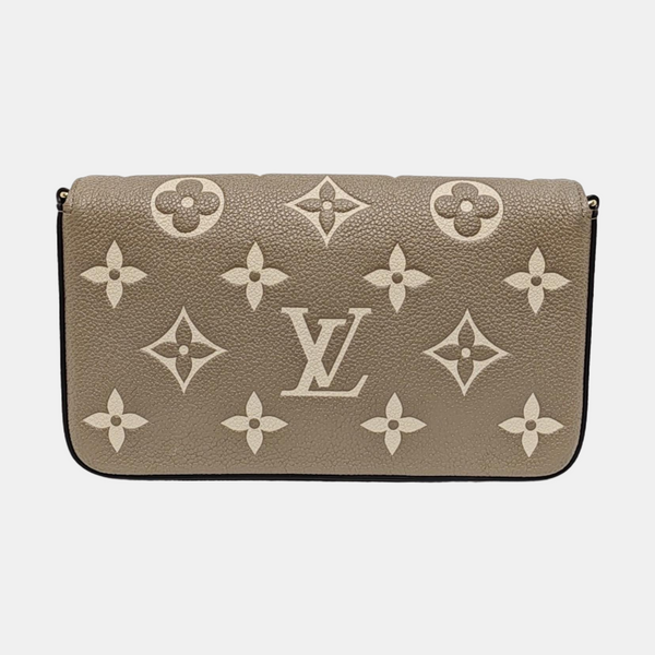FÉLICIE Monogram Calfskin Gray