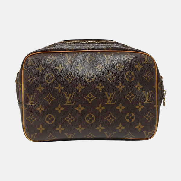 REPORTER Monogram Coated Canvas Brown