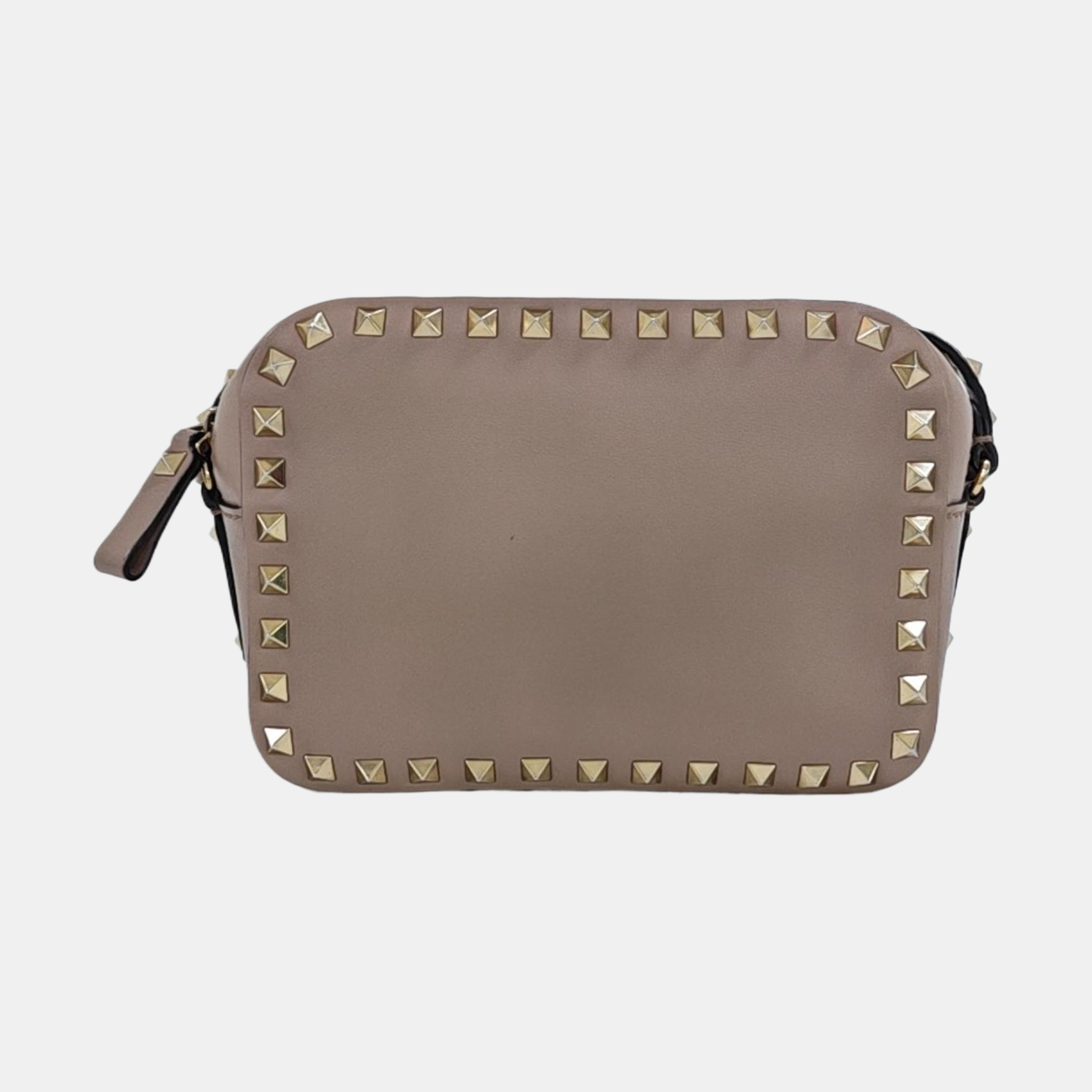 Rockstud Calfskin Beige