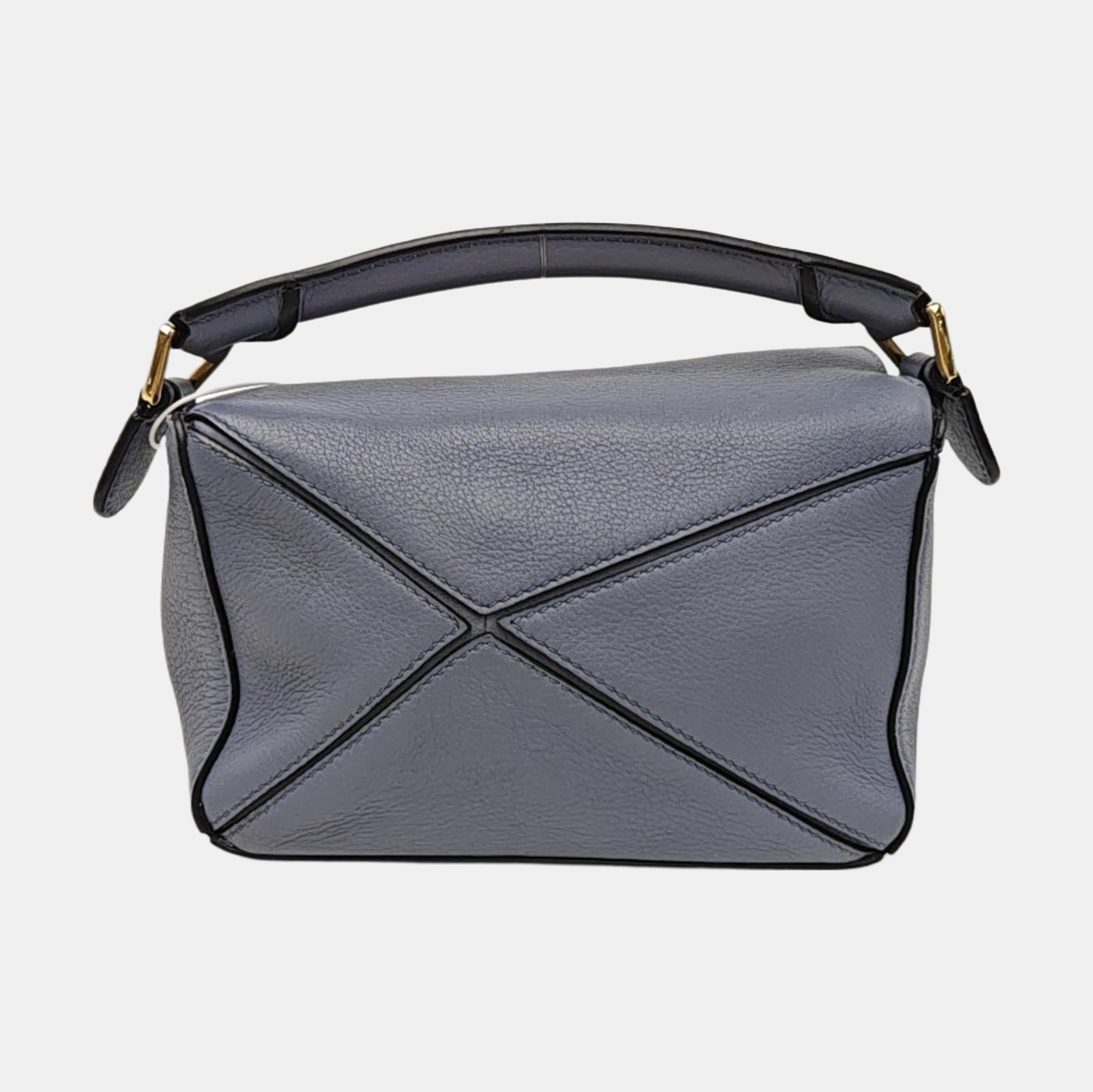 Puzzle Mini Calfskin Blue