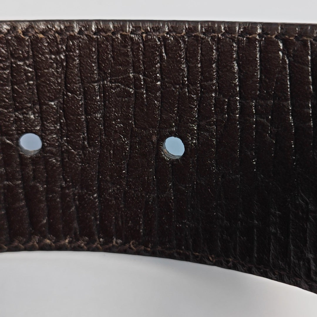 Coated Canvas Belt Beige