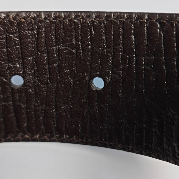 Coated Canvas Belt Beige