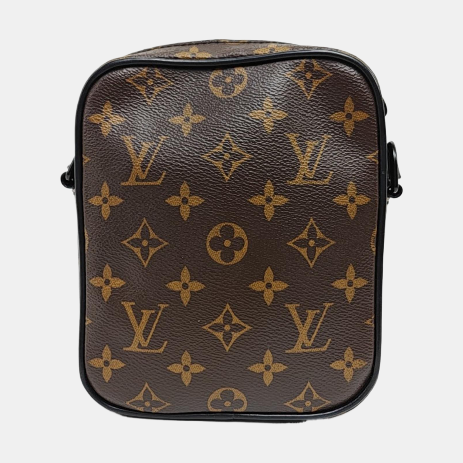 CHRISTOPHER Monogram Coated Canvas Brown