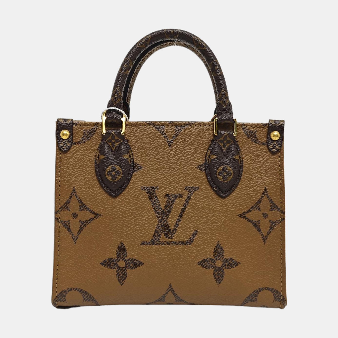 ONTHEGO BB Monogram Coated Canvas Brown