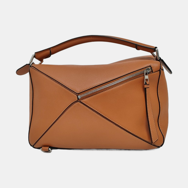 Puzzle Medium Calfskin Brown